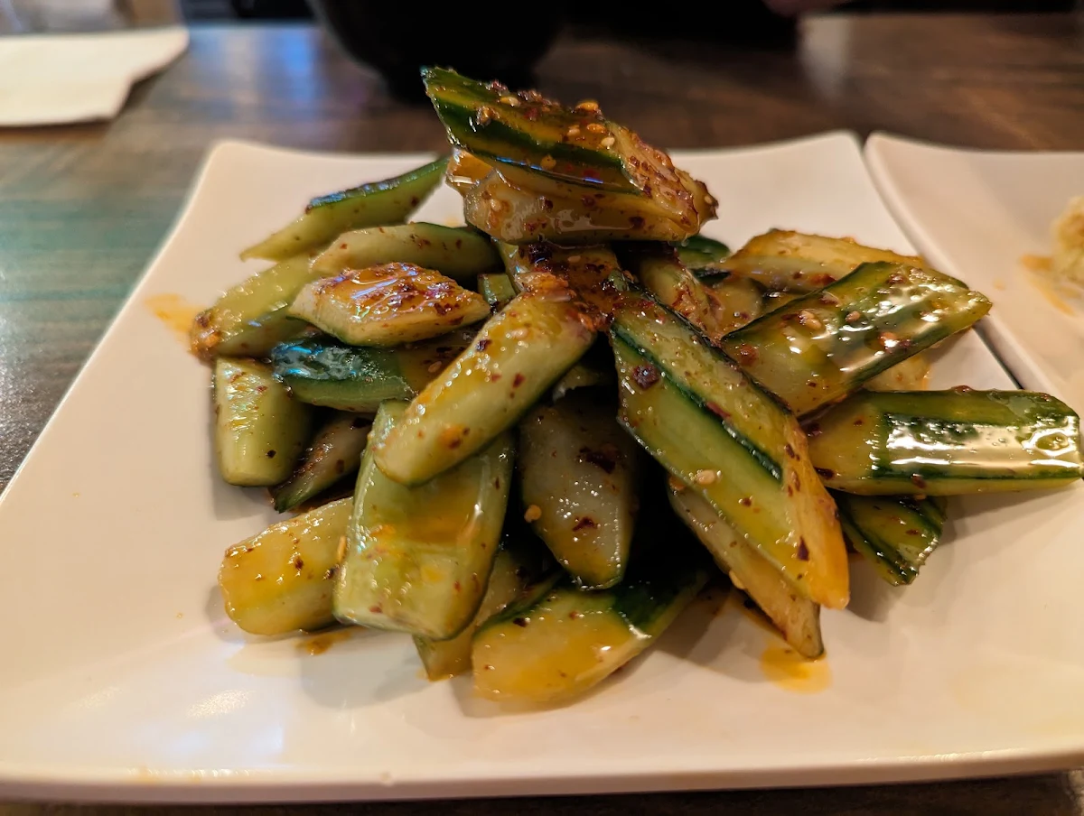 cucumber with special sauce 凉拌青瓜, Chuan Chili House